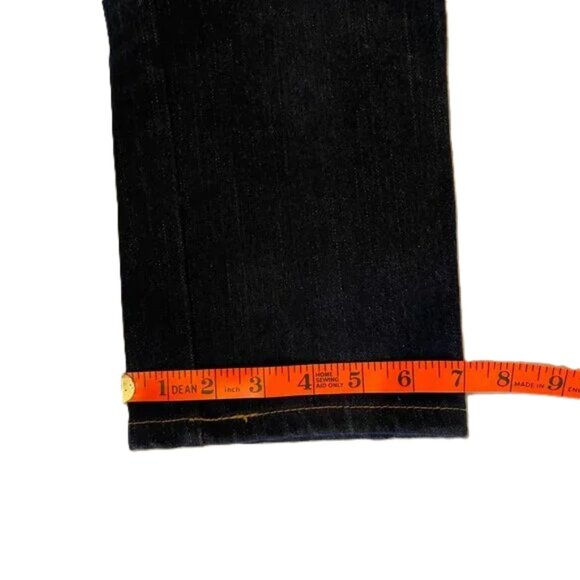 J Brand Bardot Pedal Pusher Capri Jeans Dark Wash 4 Way Stretch Size 29 - Picture 8 of 8